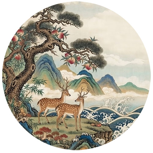 민화와 궁중회화 차이