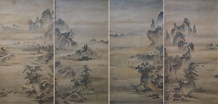 민화 소상팔경도